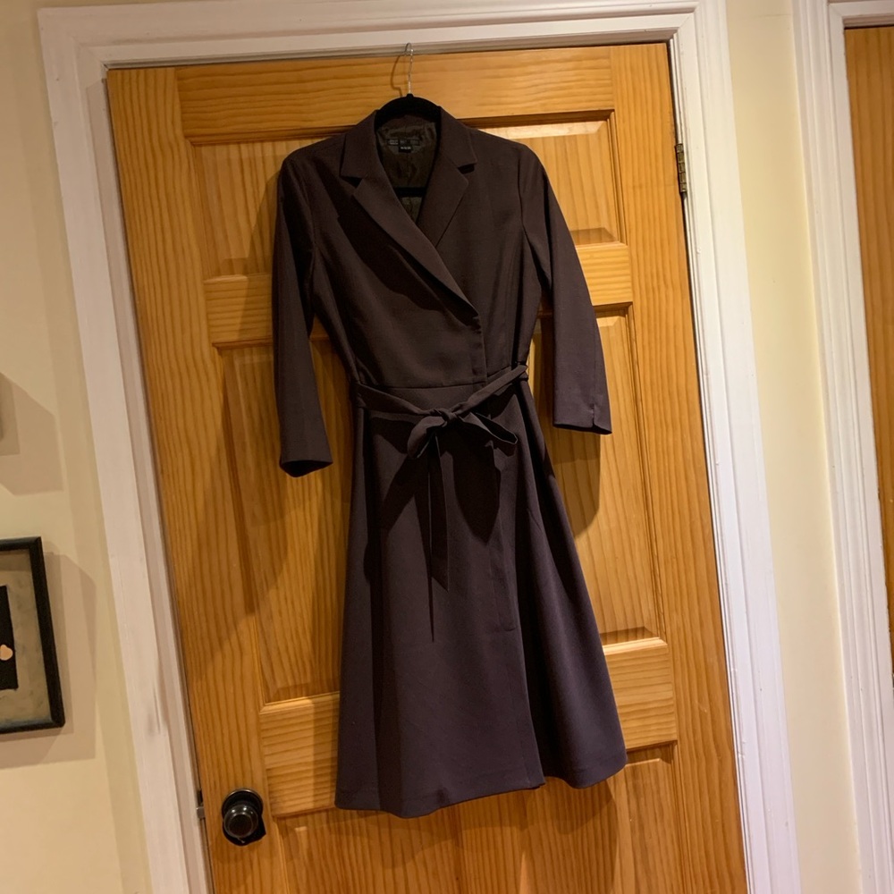 Elegant Brown Women's Dress S